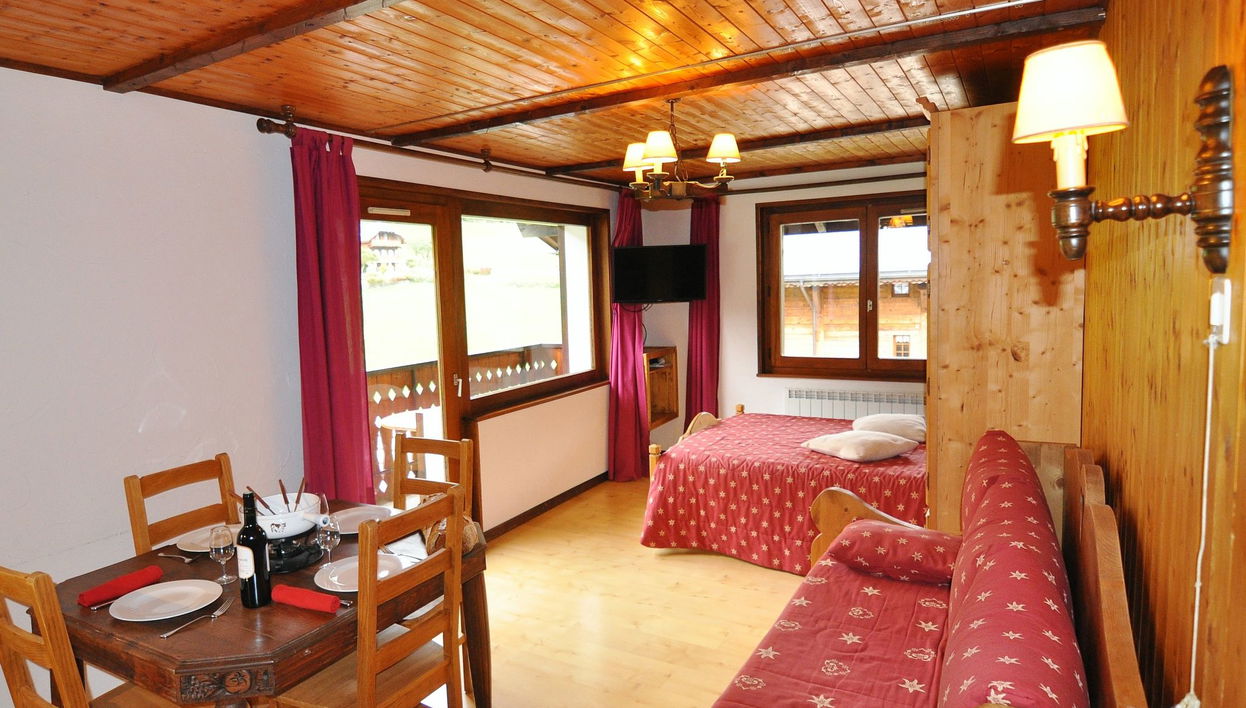 Appartamento con 1 camera da letto a La Chapelle-d'Abondance con giardino - Foto 1