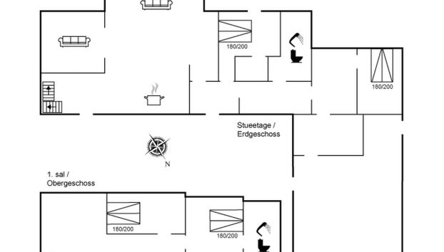 Casa de 4 quartos em Hurup Thy com terraço - Foto 2
