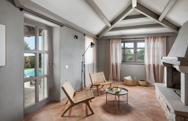 Casa de 5 quartos em Sveti Lovreč com piscina privada e jardim - Foto 10