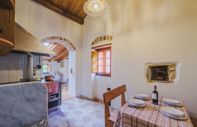 Apartment mit 2 Schlafzimmern in Castiglione Chiavarese mit garten - Foto 10