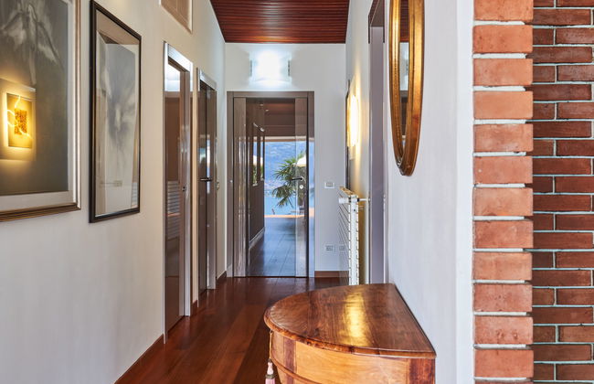 Casa de 4 quartos em Colico com piscina privada e jardim - Foto 28