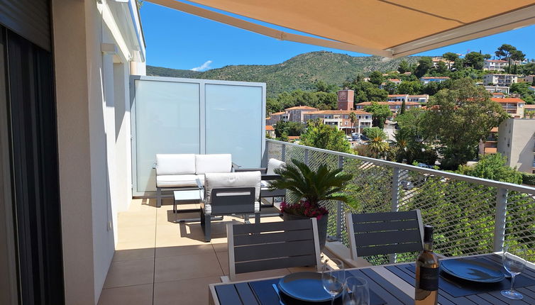 Foto 1 - Apartamento de 1 habitación en Le Lavandou con jardín y terraza