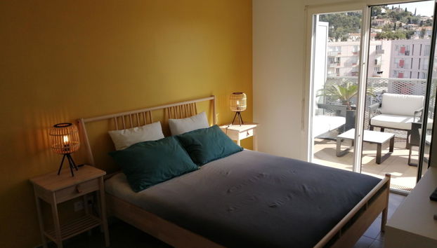 Apartamento de 1 quarto em Le Lavandou com jardim e terraço - Foto 4