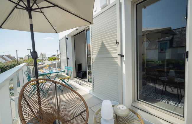 Apartamento de 2 quartos em Quiberon com jardim e terraço - Foto 14