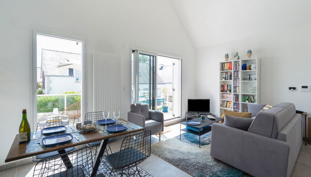 Apartamento de 2 quartos em Quiberon com jardim e terraço - Foto 2
