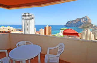 Foto 2 - Apartamento de 2 habitaciones en Calpe con piscina y vistas al mar