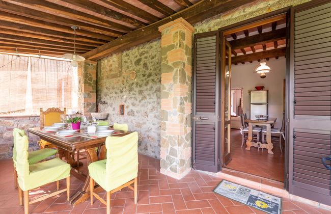 Casa de 3 quartos em Montieri com piscina e jardim - Foto 32