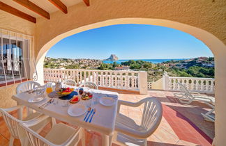 Foto 3 - Casa de 7 habitaciones en Calpe con piscina privada y vistas al mar