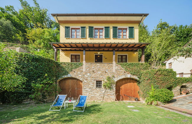 Casa de 2 quartos em Seravezza com piscina privada e jardim - Foto 1