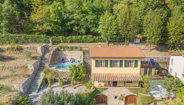 Casa de 2 quartos em Seravezza com piscina privada e jardim - Foto 3