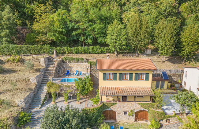 Casa de 2 quartos em Seravezza com piscina privada e jardim - Foto 3