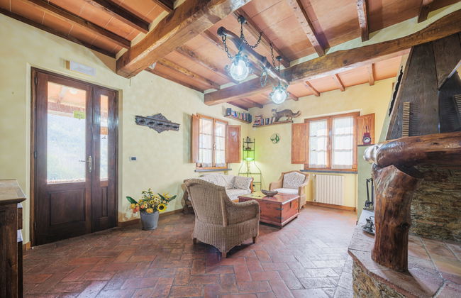 Casa de 2 quartos em Seravezza com piscina privada e jardim - Foto 7