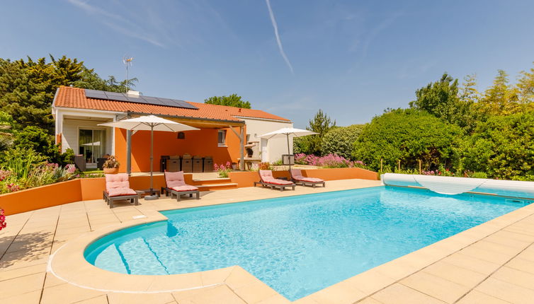 Foto 1 - Casa de 3 quartos em Les Sables-d'Olonne com piscina privada e vistas do mar