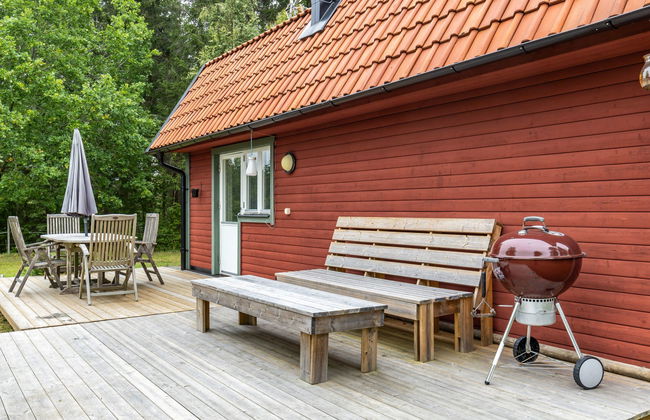 Casa de 4 quartos em Kisa com jardim e terraço - Foto 7