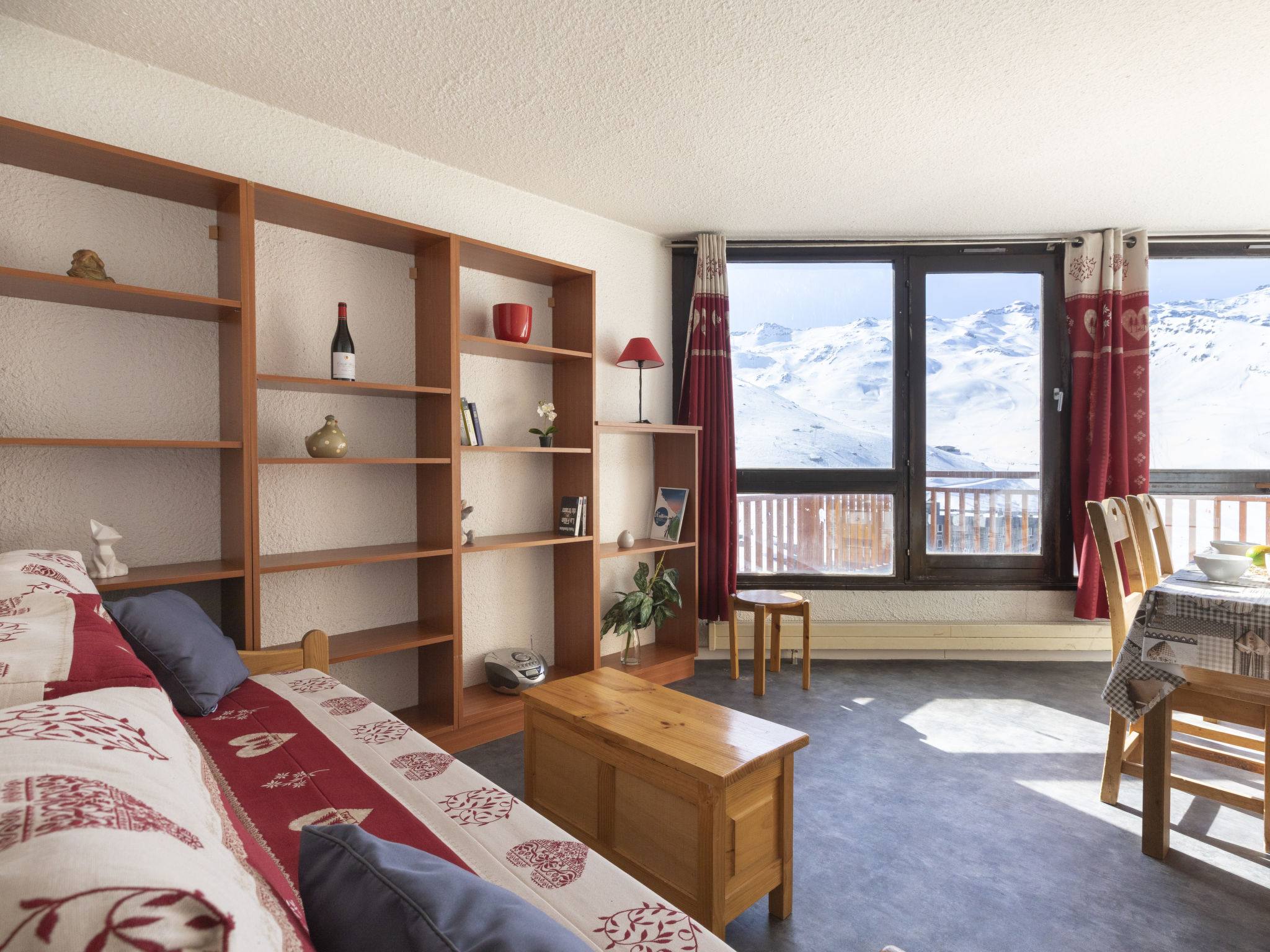 Foto 3 - Apartamento de 1 quarto em Les Belleville com vista para a montanha