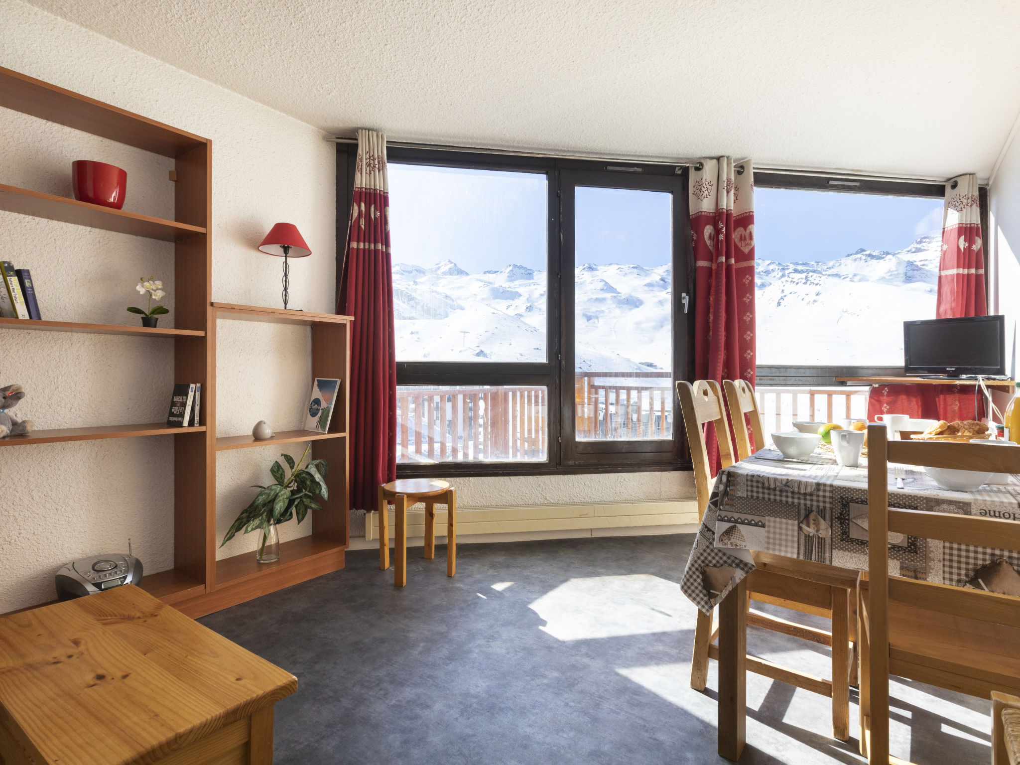 Photo 13 - 1 bedroom Apartment in Les Belleville with mountain view
