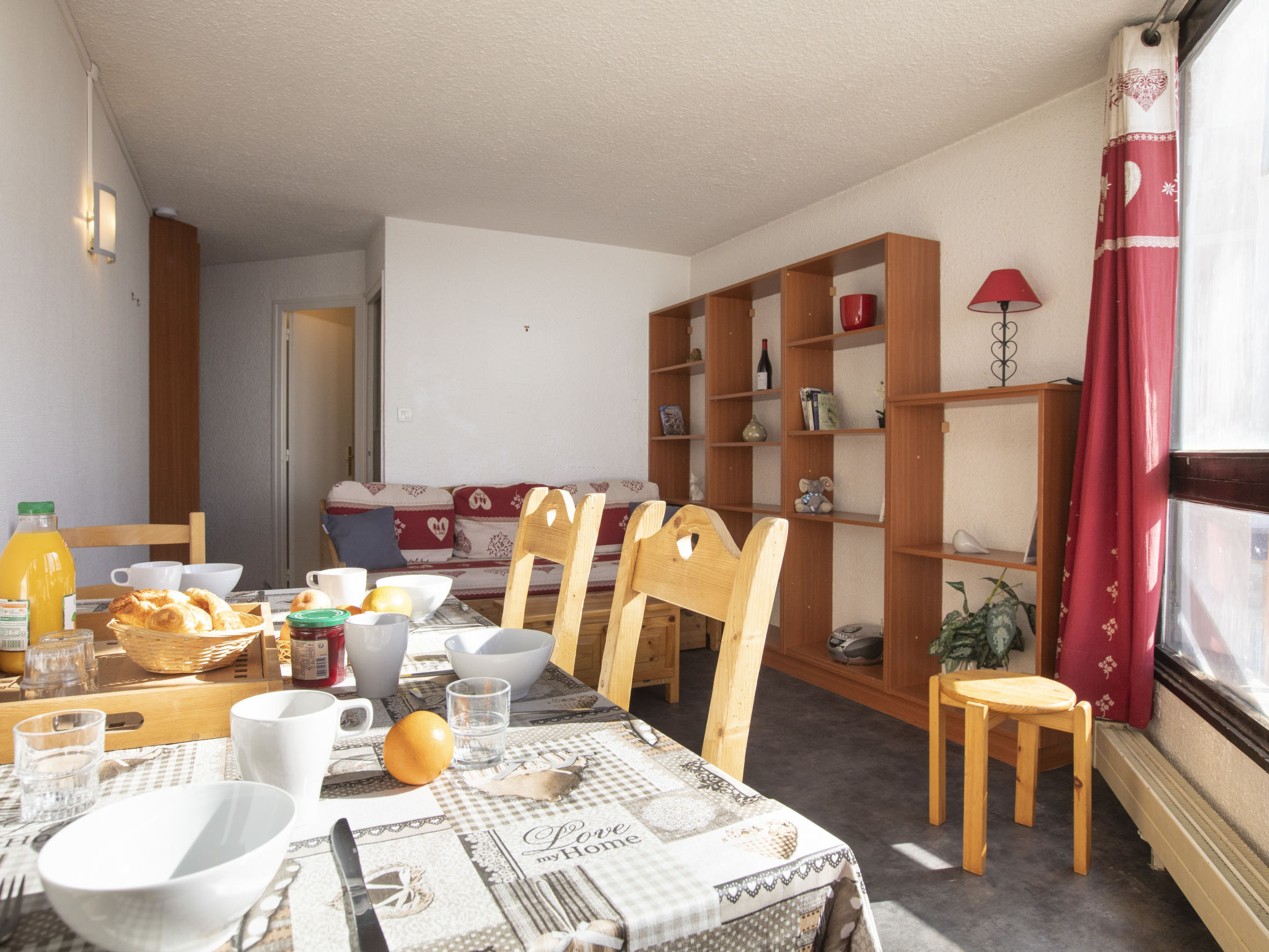 Photo 11 - 1 bedroom Apartment in Les Belleville with mountain view