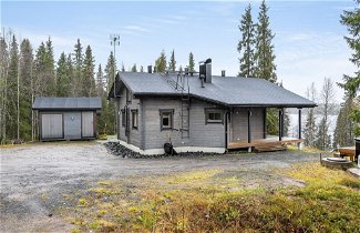 Foto 1 - Casa de 1 habitación en Kuusamo con sauna y vistas a la montaña
