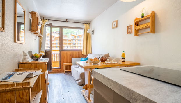 Apartamento de 1 quarto em Les Belleville - Foto 4