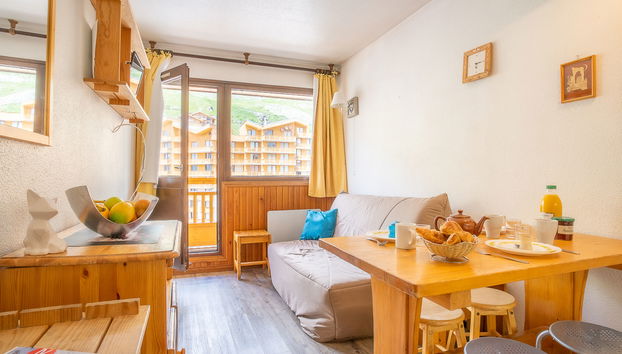 Apartamento de 1 quarto em Les Belleville - Foto 2