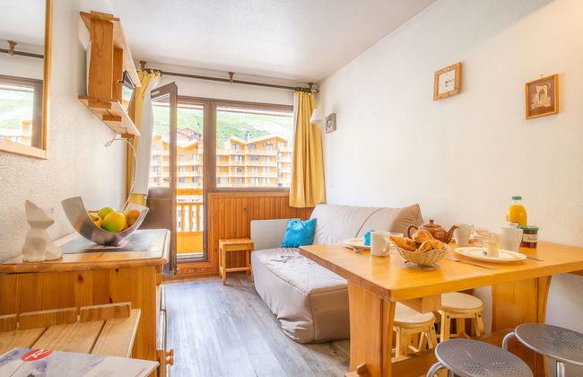 Apartamento de 1 quarto em Les Belleville - Foto 2