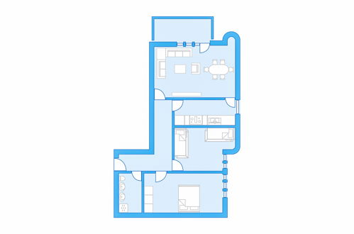 Photo 16 - 2 bedroom Apartment in Davos with garden