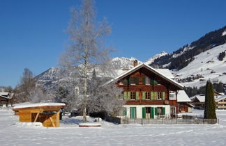 Foto 2 - Appartamento con 2 camere da letto a Lenk con giardino