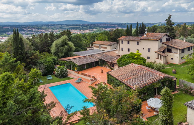 Casa de 2 quartos em Colle di Val d'Elsa com piscina e jardim - Foto 39