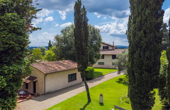 Casa de 2 quartos em Colle di Val d'Elsa com piscina e jardim - Foto 38