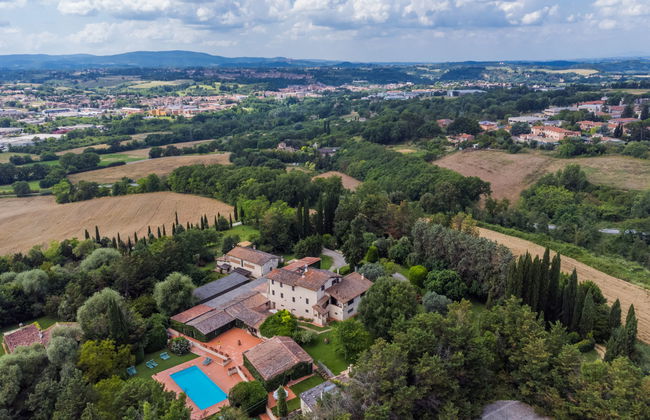 Casa de 2 quartos em Colle di Val d'Elsa com piscina e jardim - Foto 37