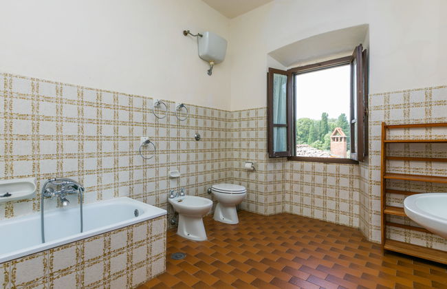 Casa de 5 quartos em Laterina Pergine Valdarno com piscina privada e jardim - Foto 37