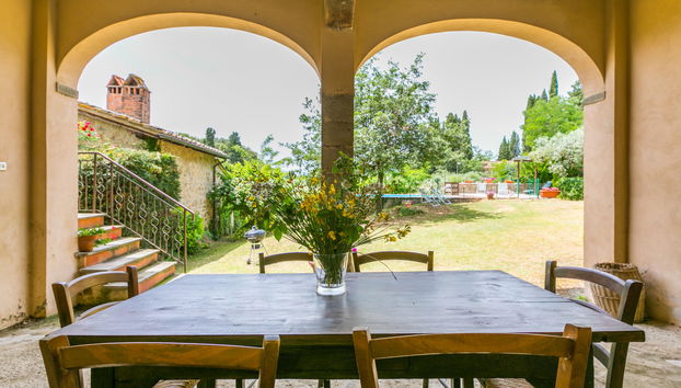 Casa de 5 quartos em Laterina Pergine Valdarno com piscina privada e jardim - Foto 4