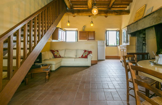 Casa de 5 quartos em Laterina Pergine Valdarno com piscina privada e jardim - Foto 9