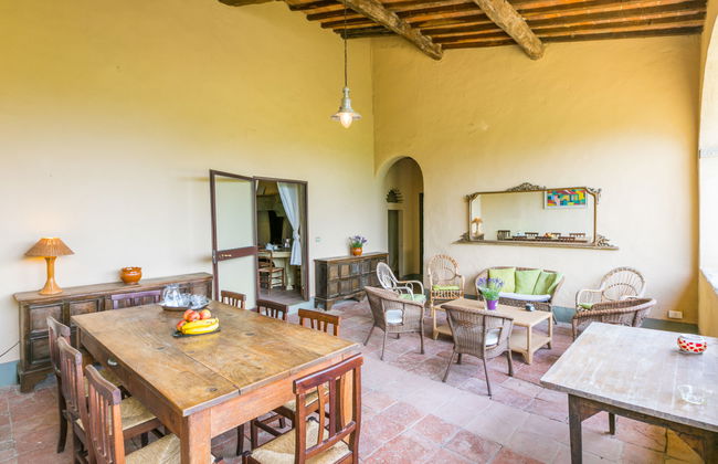 Casa de 5 quartos em Laterina Pergine Valdarno com piscina privada e jardim - Foto 45