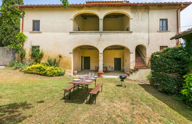Casa de 5 quartos em Laterina Pergine Valdarno com piscina privada e jardim - Foto 49