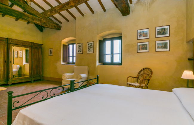 Casa de 5 quartos em Laterina Pergine Valdarno com piscina privada e jardim - Foto 43