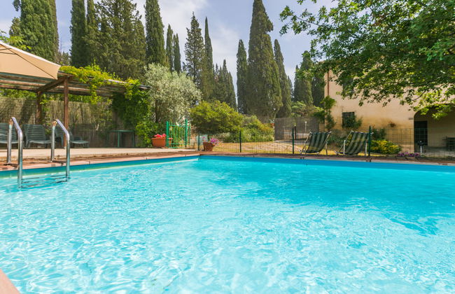 Casa de 5 quartos em Laterina Pergine Valdarno com piscina privada e jardim - Foto 55
