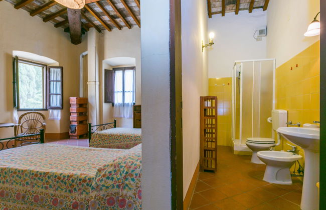 Casa de 5 quartos em Laterina Pergine Valdarno com piscina privada e jardim - Foto 32