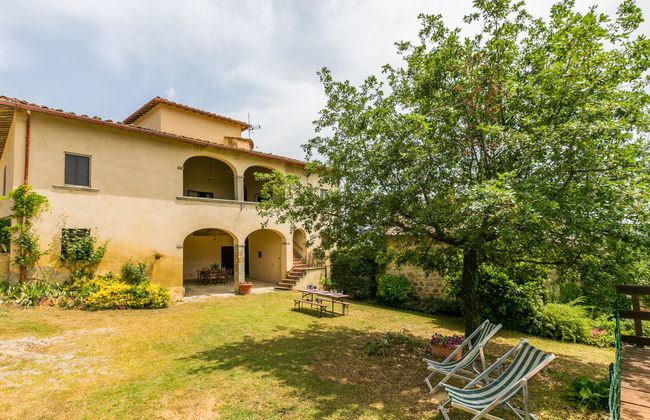 Casa de 5 quartos em Laterina Pergine Valdarno com piscina privada e jardim - Foto 52