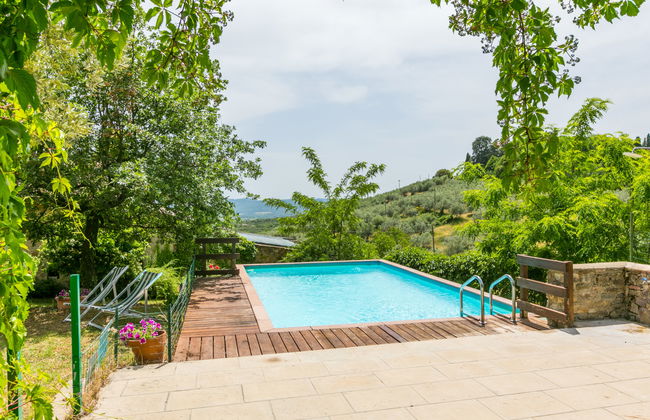 Casa de 5 quartos em Laterina Pergine Valdarno com piscina privada e jardim - Foto 2