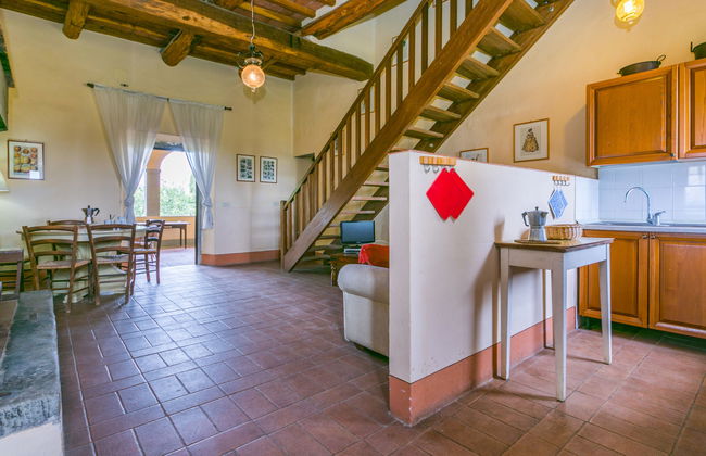 Casa de 5 quartos em Laterina Pergine Valdarno com piscina privada e jardim - Foto 5