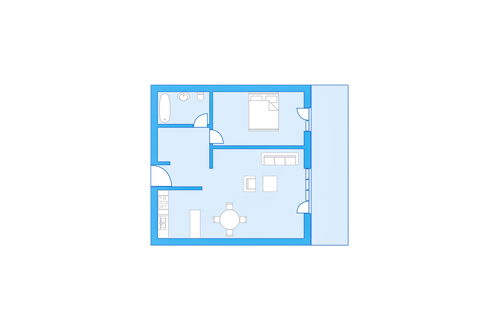 Foto 9 - Appartamento con 1 camera da letto a Davos con giardino e vista sulle montagne