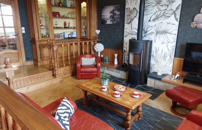 Casa de 5 quartos em Cléder com jardim e terraço - Foto 6