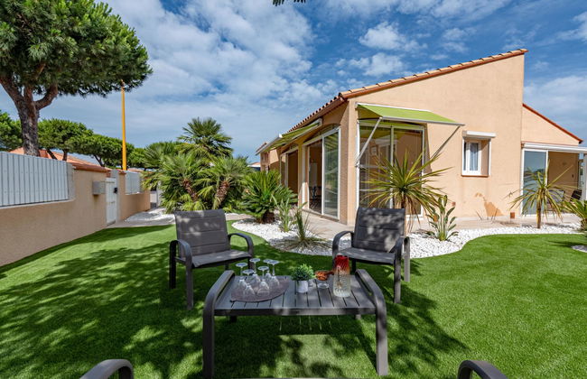 Casa de 4 quartos em Le Barcarès com piscina privada e jardim - Foto 31
