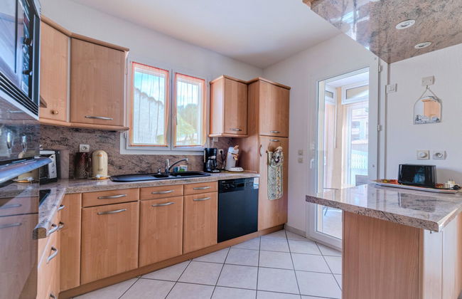 Casa de 4 quartos em Le Barcarès com piscina privada e jardim - Foto 16