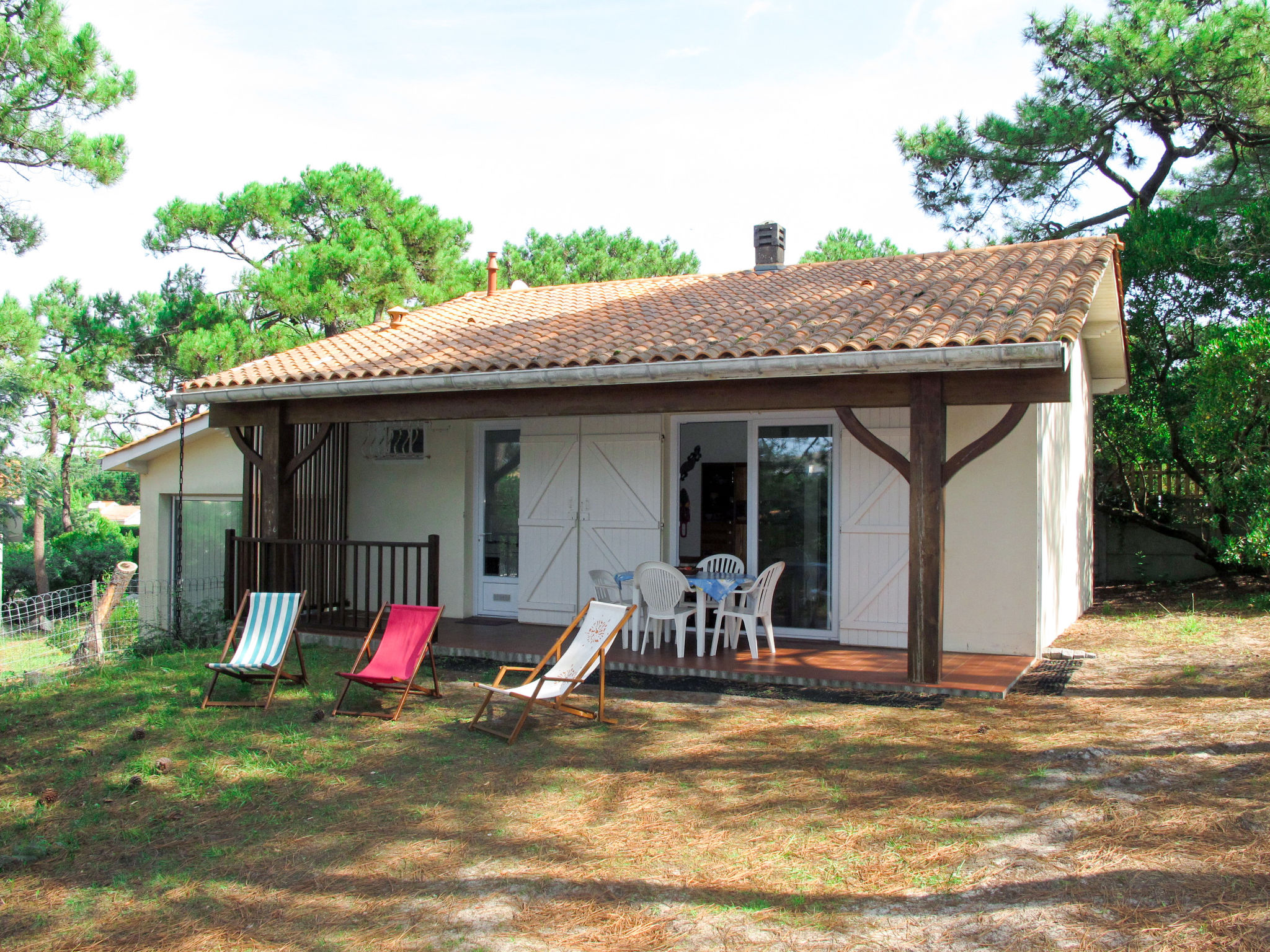 Foto 2 - Casa de 2 quartos em Lacanau com jardim e terraço