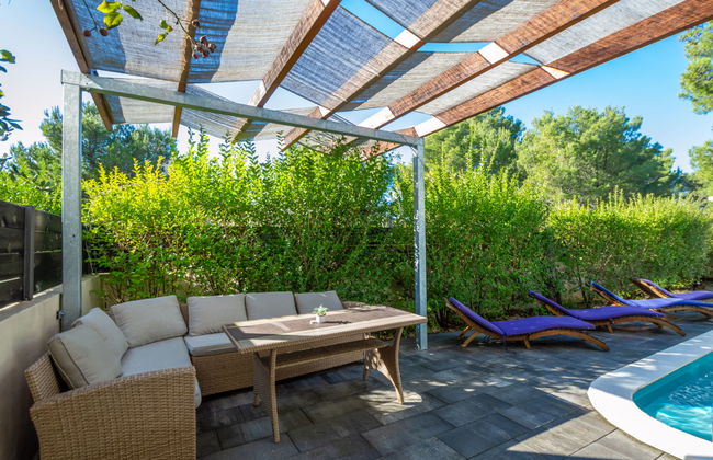 Casa de 4 quartos em Vodice com piscina privada e jardim - Foto 18