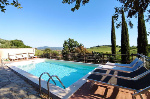 Photo 2 - Maison de 3 chambres à Campagnatico avec piscine et vues à la mer