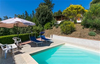 Foto 1 - Casa de 2 habitaciones en Montecatini Val di Cecina con piscina privada y terraza