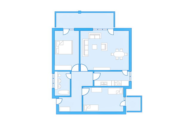 Apartamento de 3 quartos em Davos com jardim - Foto 11